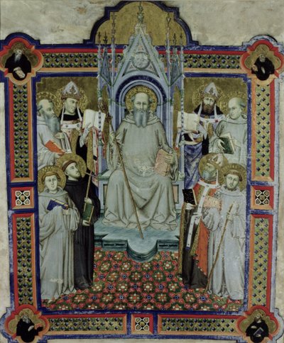 Ms 501 St. Benedict by Jacopo di Cione